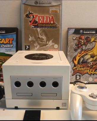 Gamecube White Pearl PAL+ 3 giochi originali
