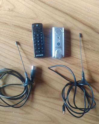 PinnaclePCTV DUAL DVB-T - TV  tuner per pc