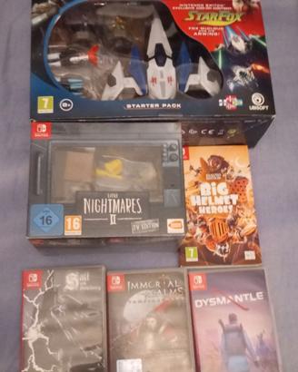 8 GIOCHI SWITCH LITTLE NIGHMARES MARIO KART 8