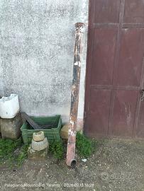 pluviale terminale in ghisa del 1950