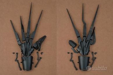 Edward mani di forbice Scissorhands cosplay 1:1