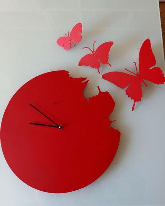 BUTTERFLY mantini e domeniconi Orologio parete