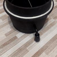 Tubo farfalla ghisa regolazione tiraggio
stufa 150