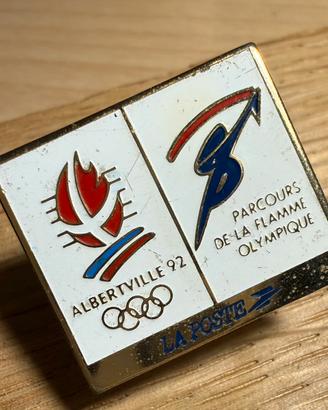 Spilla smaltata Giochi Olimpici Albertville