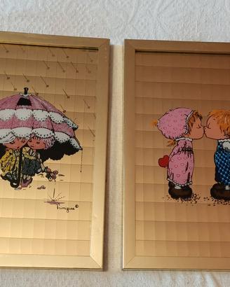 Coppia specchi vintage 