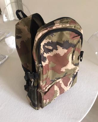 Zainetto militare policromo