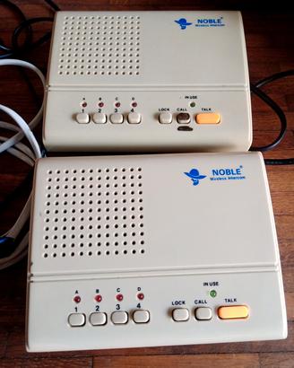 Interfoni Noble Wireless Intercom