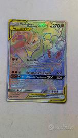 Carta Pokémon Marshadow & Machamp GX 221/214