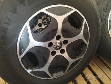 gomme + cerchi  235/65/ 17 alfa stelvio giulietta