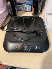 Piastra elettrica 1200w, 18,5cm