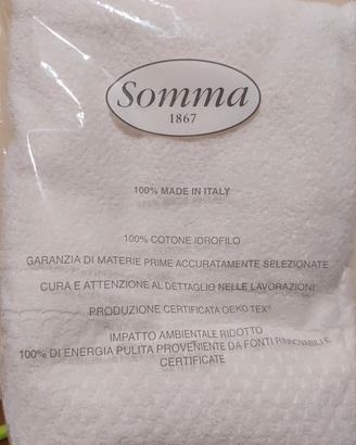set asciugamani in cotone Somma