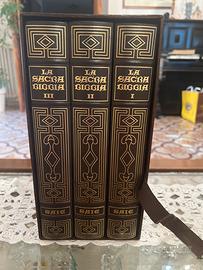 La sacra bibbia 3 volumi
