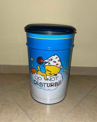 BIDONE POUF TITTY WARNER BROS 1980