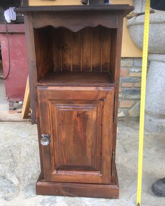 Antico armadietto porta telefono