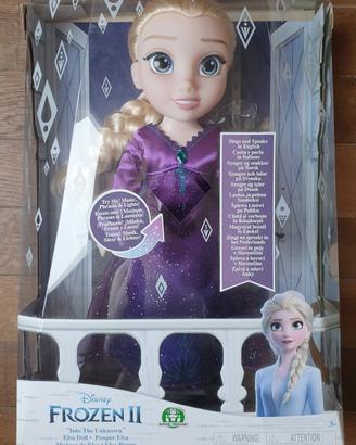 bambola elsa frozen 2 che canta e parla