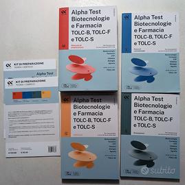 ALPHA TEST Tolc-B Tolc-F Tolc-S Kit preparazione