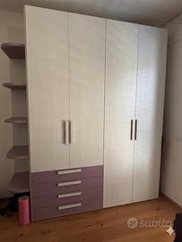 Armadio e comodino