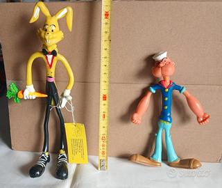 Coniglio Bendy Bunny e Braccio di Ferro Flexy