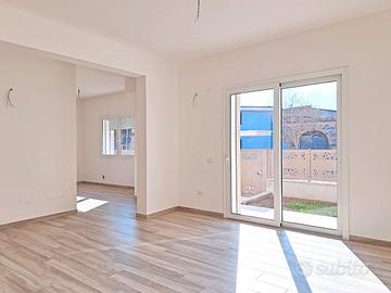 Appartamento piano terra con cortile