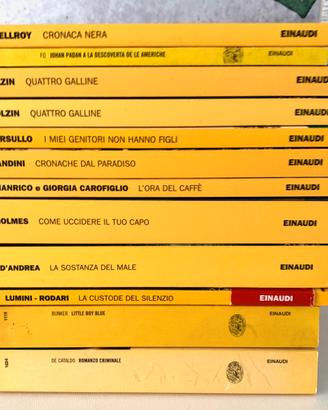 Libri edizioni Einaudi Stile Libero