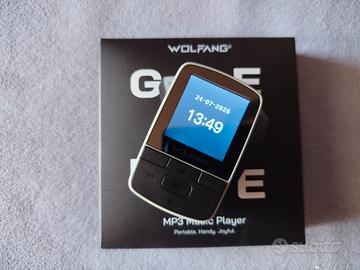Lettore MP3 Wolfang con Bluetooth 5.2, clip
