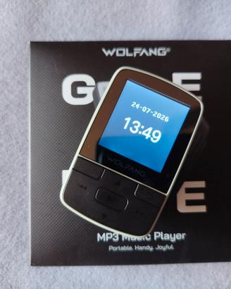 Lettore MP3 Wolfang con Bluetooth 5.2, clip