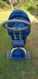 Triciclo baby's clan easy blu real baby