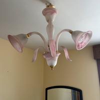 Lampadario murano + 2 bajour murano