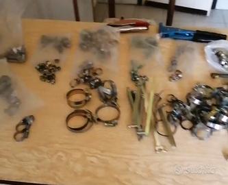 fascette stringi tubo varie misure piu di 200pz