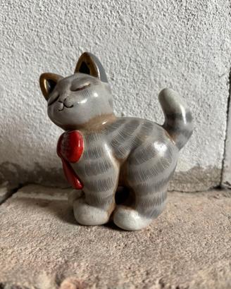 Thun gatto Lexy grigio h.10 circa