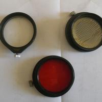 TRE FILTRI OMAG VINTAGE PER LEICA ELMAR 50-2,8