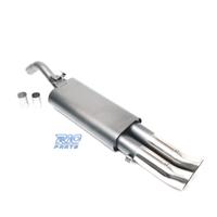SILENZIATORE DI SCARICO PER VOLKSWAGEN VW GOLF II 