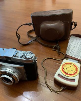 Kodak Retinette + Esposimetro Agfalux, anno 1956