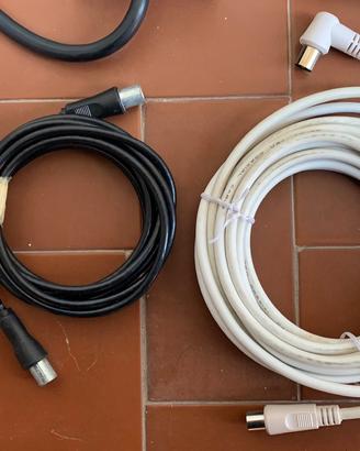 Cavi coassiale antenna TV anche nuovi M/M e M/F