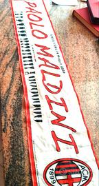 Sciarpa commem. ufficiale ultima part. Maldini