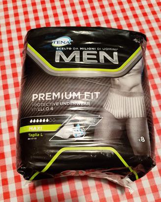 TENA MEN Premium Fit – Pannolini Uomo Taglia L  