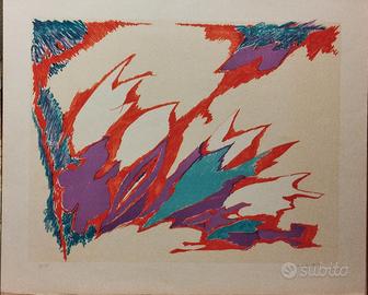 Giulio Turcato litografia originale 