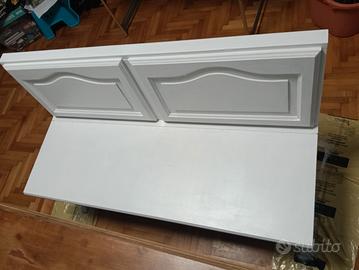 panca con vano portaoggetti 