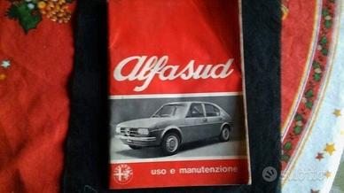 libretto uso e manutenzione alfasud