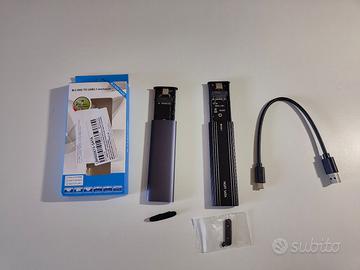 2x Case Esterni SSD M.2 sata (NGFF) - usb 3.1 6Gbp