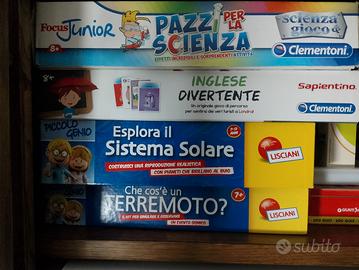 giochi didattici e scientifici 