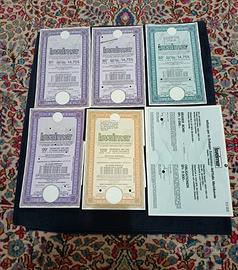 Obbligazioni Isveimer (6) - 91°- 92°e 99° + altre.