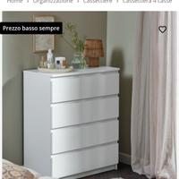 cassettiera jysk nuova