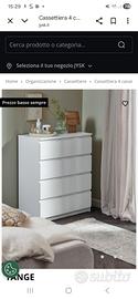 cassettiera jysk nuova