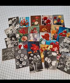 lotto cartoline augurali anni 50 60 viaggiate e no