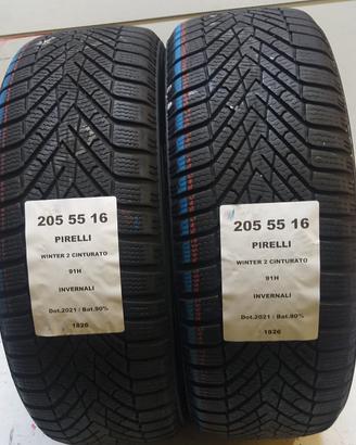 2 GOMME 205 55 16 PIRELLI A1826