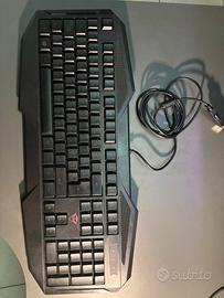 tastiera trust avonn gxt 830-rw