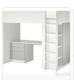 LETTO A SOPPALCO IKEA OTTIME CONDIZION