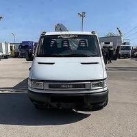 Iveco daily c17 gru e cassone fisso da 4,45