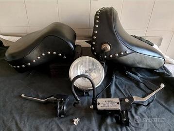 sella heritage faro springer pompa freno harley